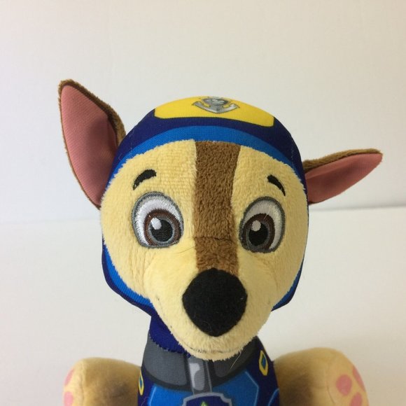 Paw Patrol Chase 8" Soft Plush Police Dog Toy Doll Stuffed Animal Nickelodeon - Picture 2 of 11